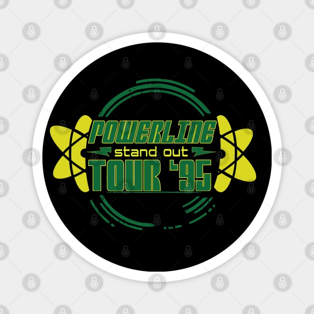 Stand Out Tour '95 Magnet by GarBear Designs